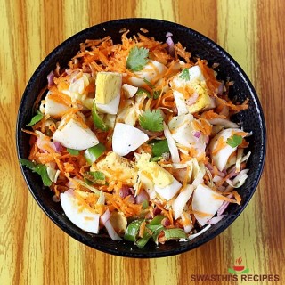 Shreded Salad with Eggs